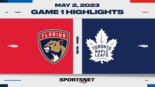 NHL Game 1 Highlights  Panthers vs Maple Leafs  May 2 2023 [upl. by Sven]