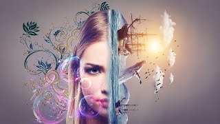 Digital Art Photomontage Photoshop Tutorial [upl. by Perle]