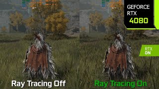 ELDEN RING Ray Tracing On vs Off  GraphicsPerformance Comparison  RTX 4080 4K Max Settings [upl. by Yreffej921]