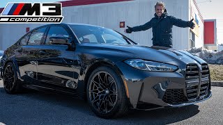 2021 BMW G80 M3 Competition detailed review Is this the best M3 ever [upl. by Swihart]