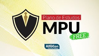 MPU Edital Aberto  Como montar seu plano de estudos Alfacon [upl. by Lehcor489]