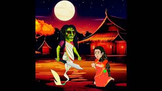 Jolpori Bhuter Cartoon 👹👹☠️👹 bhoot bhutercartoon bhut bhutiya cartoon horror aahat [upl. by John108]