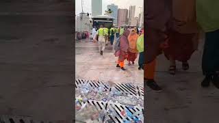 Dampak hujan di sekitar Masjidil HaramThe impact of rain around the Grand Mosque [upl. by Atazroglam]