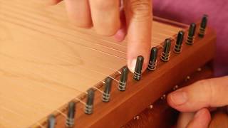 feeltone Monochord und Monolina  Wechseln einer Saite [upl. by Yehudit]