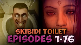 Skibidi Toilet ALL EPISODES 1 to 76 FULL EPISODE SUBTITLES PERFECT CUT ALL SOUND [upl. by Attenaz]