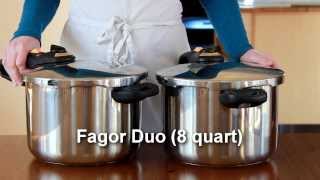 How to Use a Pressure Cooker Fagor Duo [upl. by Ashmead480]