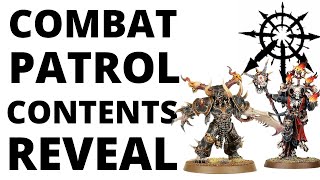 New Chaos Space Marines Combat Patrol CONTENTS REVEAL  Is the Chaos Marine Box Better or Worse [upl. by Enyal160]