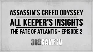 Assassins Creed Odyssey All Keepers Insights Locations Episode 2 incl Fallen Armor Set Locations [upl. by Anih]