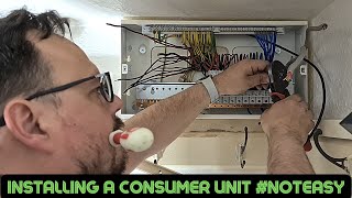 How to install a consumer unit the easy way [upl. by Adrial683]