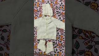 baby full winter woollen dress please share like subscribe my channel [upl. by Ayadahs]