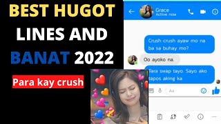 Best Hugot Lines and Banat 2022  Super Kilig Moments  para kay crush [upl. by Parhe]