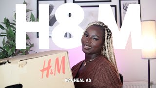 HampM NEW IN HAUL  TRY ON HAUL  HampM AUTUMN GEMS  RACHEAL AS [upl. by Didi]