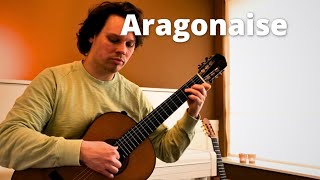 Bizets Aragonaise from Carmen arranged for Classical Guitar  Spanish Flamenco [upl. by Serafina]