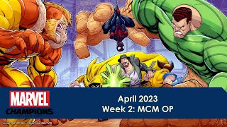 Marvel Champions Streams April Week 2 MCM OP [upl. by Freedman]