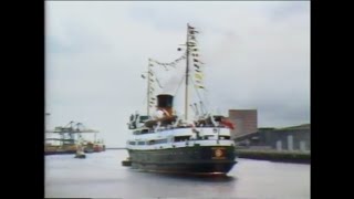 Manxman IOMSPC  Last sailing to Belfast 27 August 1982 [upl. by Morse]