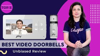 ✅ Top 5 Best Video Door Bells in India  Smart Doorbells Camera Review [upl. by Rimola342]