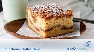 Sour Cream Coffee Cake [upl. by Miguelita350]