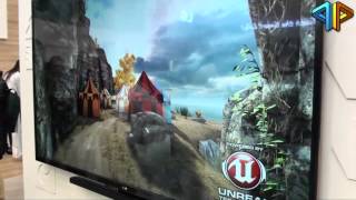 LG 4k Wireless Streaming Android zum Fernseher auf dem MWC 2013 [upl. by Soneson]