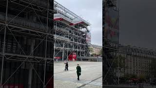 At the Centre Pompidou waiting to get in [upl. by Roice598]