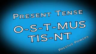 Latin Present Tense Song [upl. by Adamina]