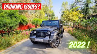 New Mahindra Thar Diesel Automatic 2022  Thar Top Model Ownership Review  Tarun Choudhary Vlogs [upl. by Nee505]