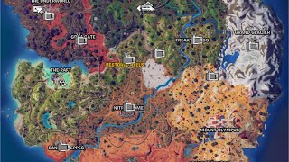 Locations of all Billy challenge TVs and more information for Fortnite Fortnitemares￼ [upl. by Zielsdorf275]