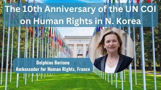 Amb Delphine Borione on the 10th Anniversary of the UN COI on Human Rights in N Korea [upl. by Inuat]