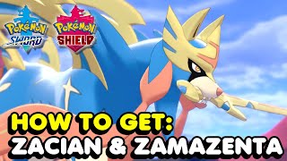 How To Get Zacian And Zamazenta In Pokemon Sword amp Shield Legendary Dogs [upl. by Hodosh571]