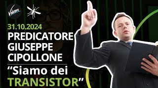 Predicatore Giuseppe Cipollone quotSiamo dei transistorquot  La Zanzara del 31102024 [upl. by Neeli72]