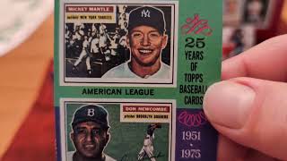 1975 Topps MVPs mini Series plus 197580 MVPs Mayflower Descendant 2024 MVPs Ohtani amp Judge cards [upl. by Wandy359]