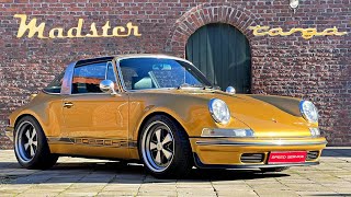 Porsche 964 TARGA  38L RESTOMOD MADSTER REVIEW [upl. by Noreg]