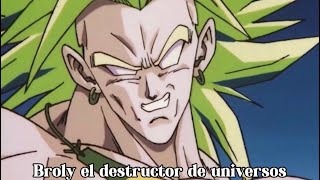 Broly el destructor de dimensiones prologo [upl. by Yeldud]