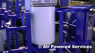 Desiccant Dryer Package available to Hire from Air Powered Services [upl. by Quartas]