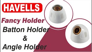 HAVELLS FANCY BATTEN amp ANGLE HOLDER II MODULAR HOLDER II HOLDER PRICE II UNBOXING [upl. by Arreip]