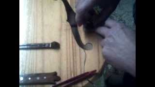 PIEZO ROD UNDER SADDLE PICKUP INSTALLATION [upl. by Veats]