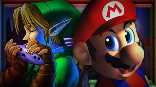 Super Mario 64 vs Ocarina of Time  RAP BATTLE  Mr Jay [upl. by Kitchen893]