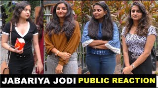 Jabariya Jodi Trailer  PUBLIC REACTION  Sidharth Malhotra  Parineeti Chopra [upl. by Salita]