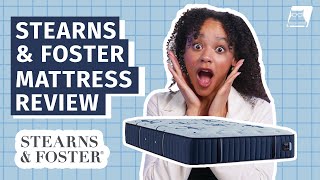 Stearns and Foster Mattress Review  BestWorst Qualities [upl. by Tine]