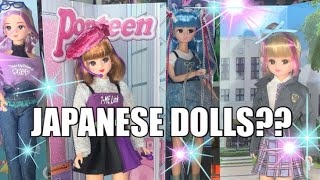 I GOT DOLLS FROM JAPAN licca doll review amp unboxing Hashtag Licca Yui Yui Popteen Aoharu Blazer [upl. by Leribag]