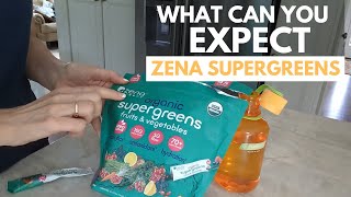 WHAT TO EXPECT Taste Mix with Zena Supergreens Powder [upl. by Erbe]