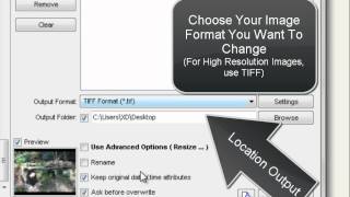 How To Change Image Formats Fast Stone Images Viewer [upl. by Carolle]