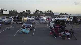 DriveIn Movie Theaters Booming Back to Life During Pandemic [upl. by Carmena899]