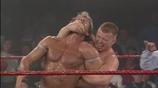 Lex Luger vs Bob Backlund Raw October 31 1994 [upl. by Gildas]