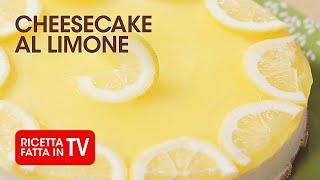 Come preparare la CHEESECAKE AL LIMONE di Benedetta Rossi  Ricetta TV Fatto in Casa per Voi [upl. by Eonak]