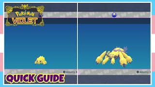 How To Evolve Joltik Into Galvantula In Pokemon Scarlet amp Violet  Quick Guide [upl. by Goldfarb]