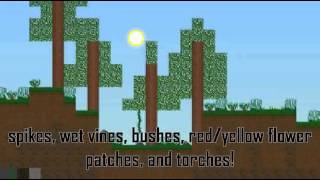 Mine Blocks 2 alpha 07  Infinite World Generator [upl. by Eelaroc]