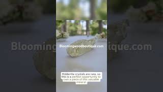 hiddenite rare valuable minerals crystals gemstones rockhounding usa crystalshop rocks [upl. by Riccardo]