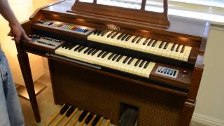 Baldwin Bravura 123 Electric Organ [upl. by Boggers]