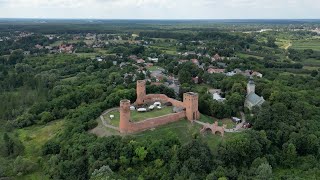 CZERSK CASTLE  ZAMEK W CZERSKU  DJI MINI 3 PRO 4K [upl. by Amees]