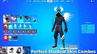 Perfect Shadow Skin Combos Fortnite Battle Royale [upl. by Airotkciv]